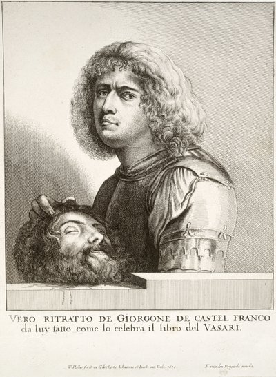 Giorgione by Wenceslaus Hollar